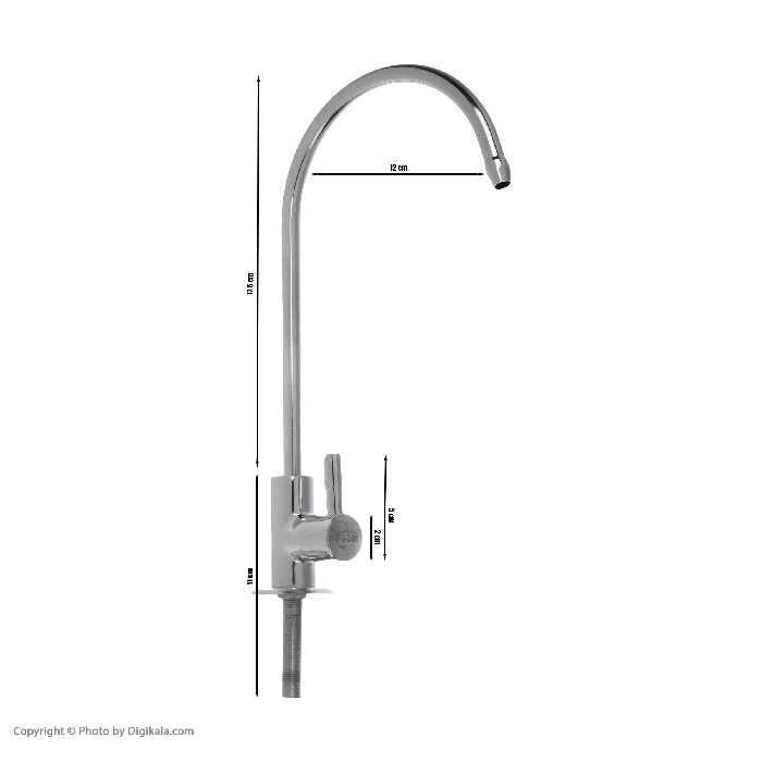 شیر دستگاه تصفیه کننده آب آکوا سان ری مدل New-K31