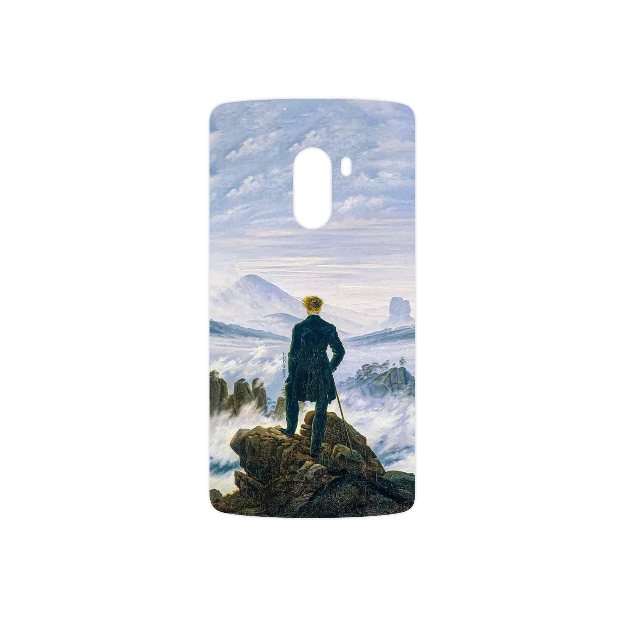 برچسب پوششی ماهوت مدل Wanderer above the Sea of Fog مناسب برای گوشی موبایل لنوو A7010