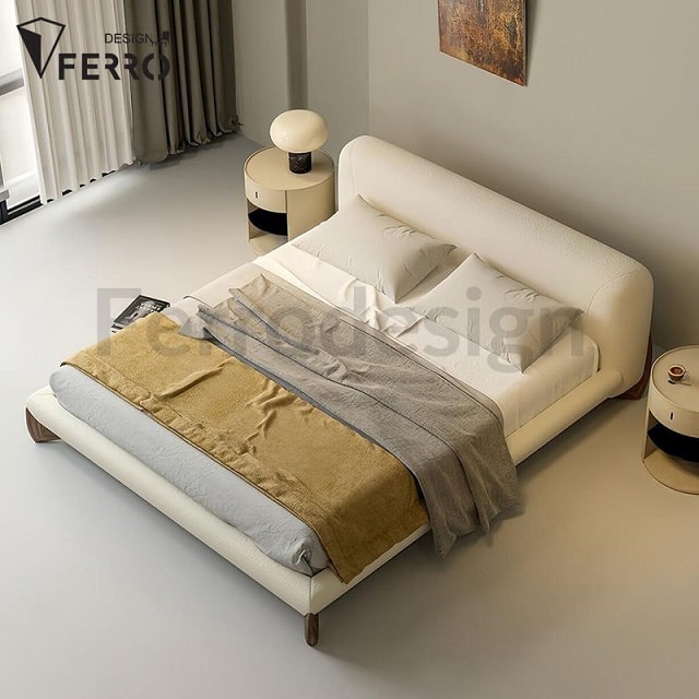 تخت خواب دو نفره مدل گابریل