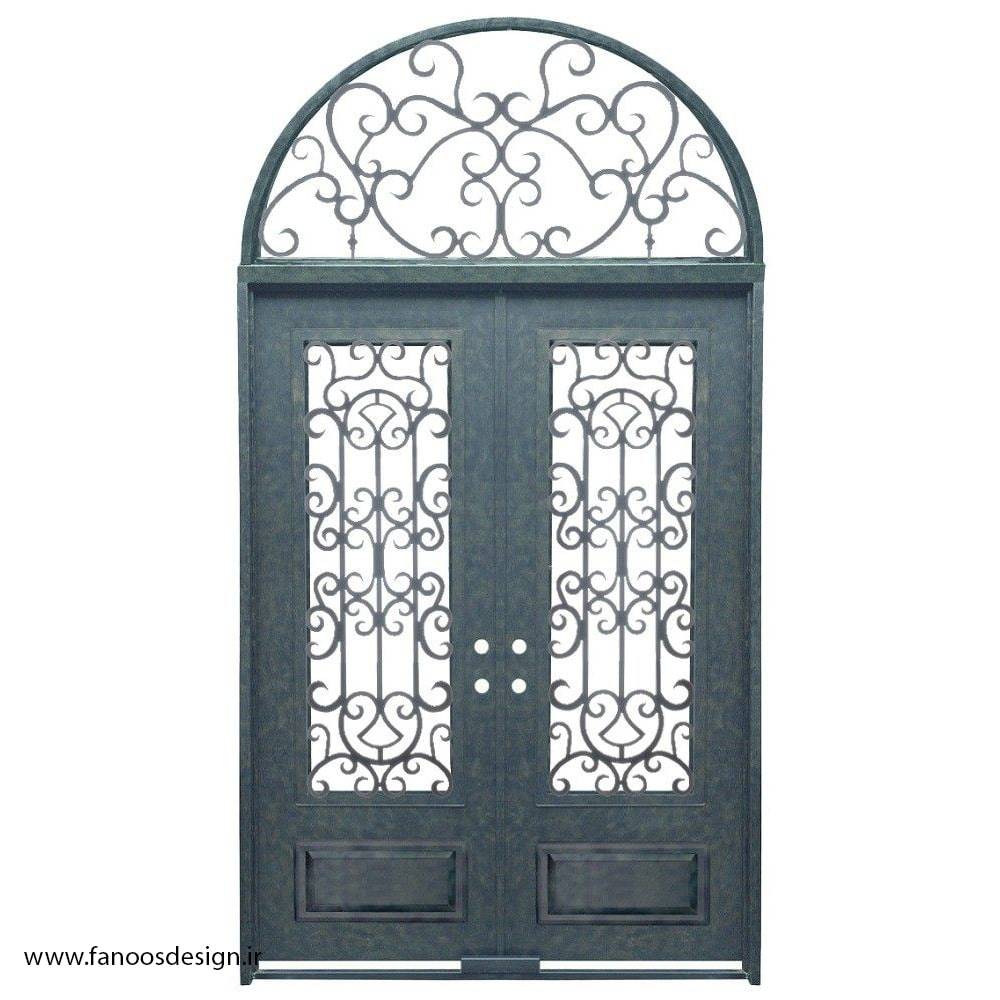 درب لوکس ورودی لابی فلزی کد 2195