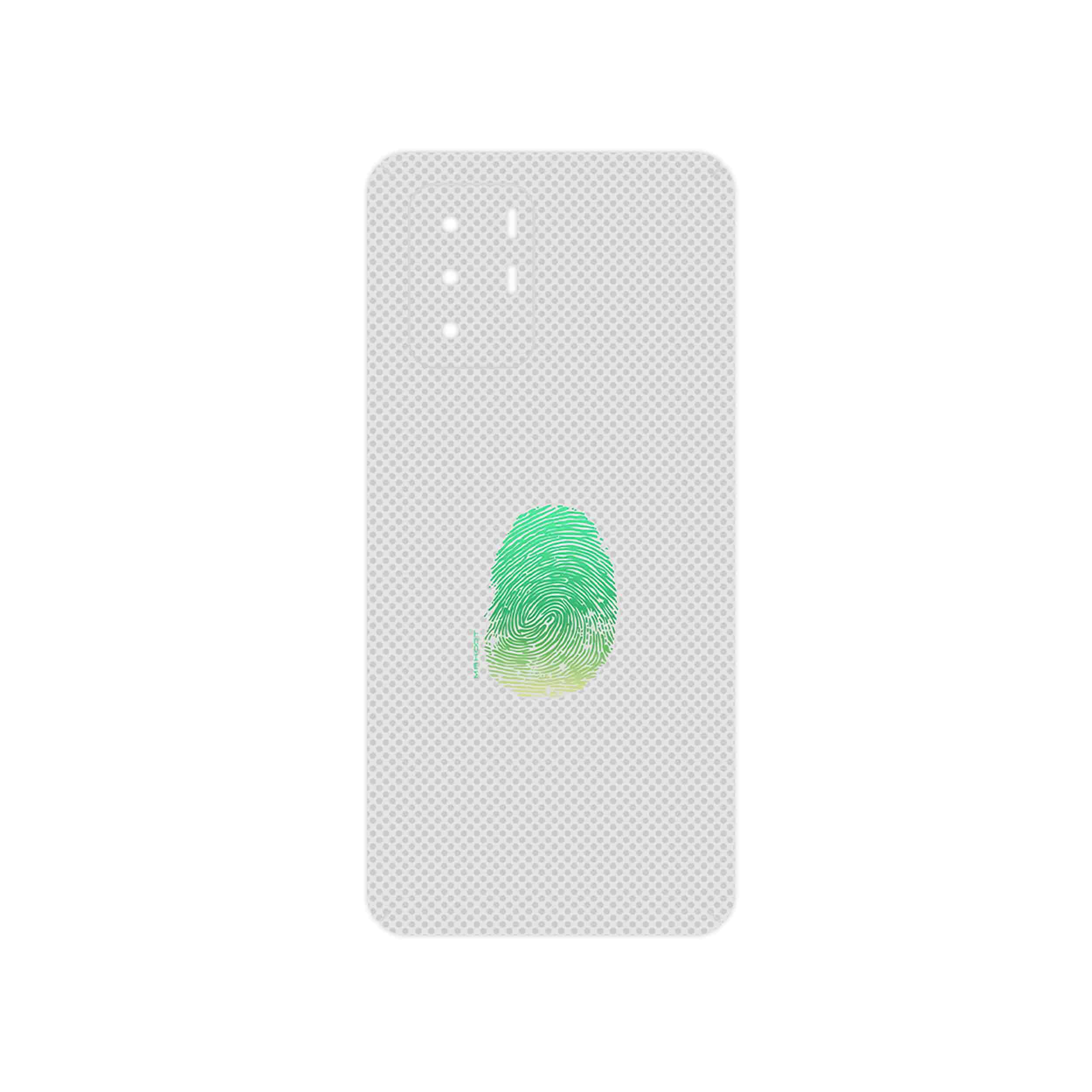 برچسب پوششی ماهوت مدل Minimal Fingerprint مناسب برای گوشی موبایل شیائومی Redmi Note 10 Pro (China)