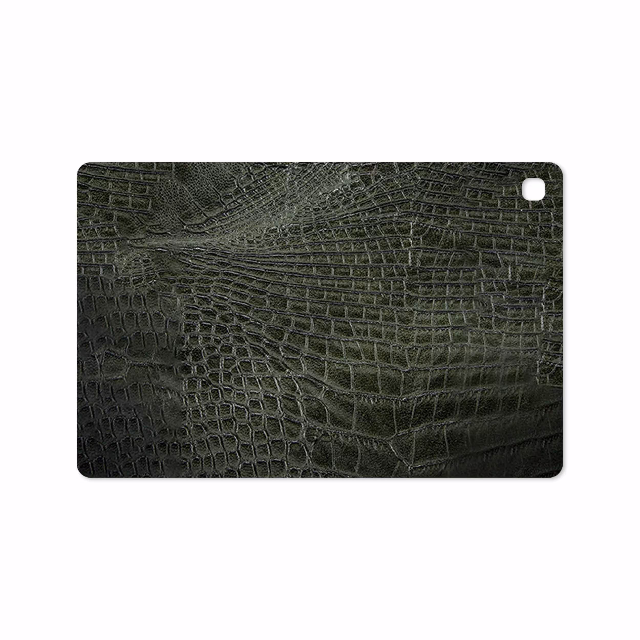 برچسب پوششی ماهوت مدل Green-Crocodile-Leather مناسب برای تبلت سامسونگ Galaxy Tab S5e 10.5 2019 T720