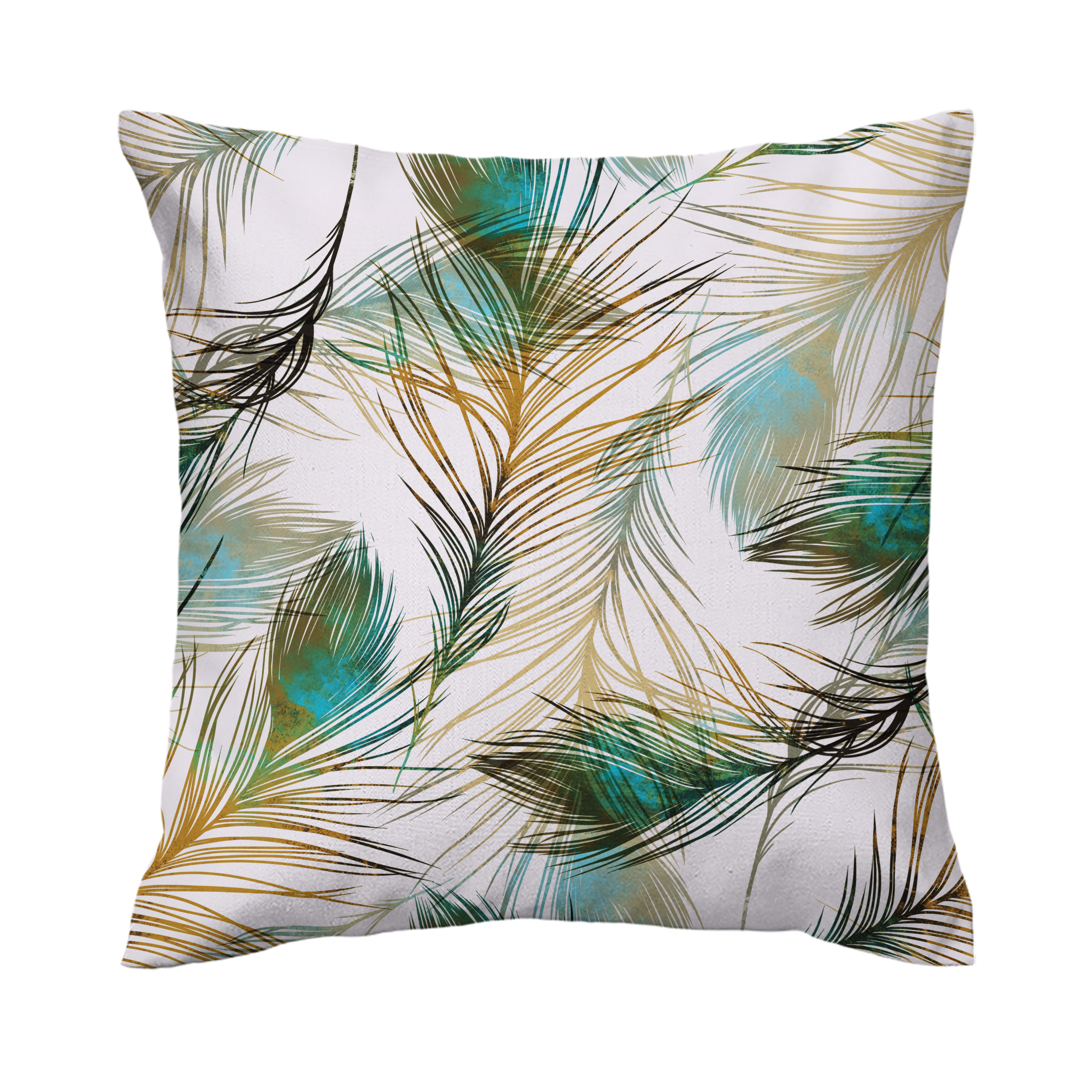 کاور کوسن طرح پر طاووس کد 3110