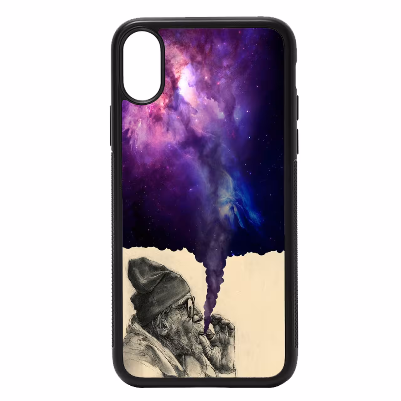 کاور طرح پیرمرد کد 7465 مناسب برای گوشی موبایل اپل iphone xr