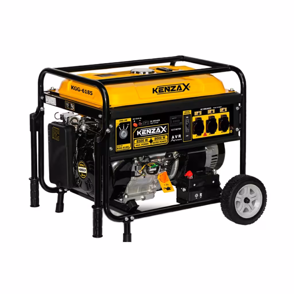 موتور برق بنزینی 8500 وات کنزاکس مدل KGG-6185