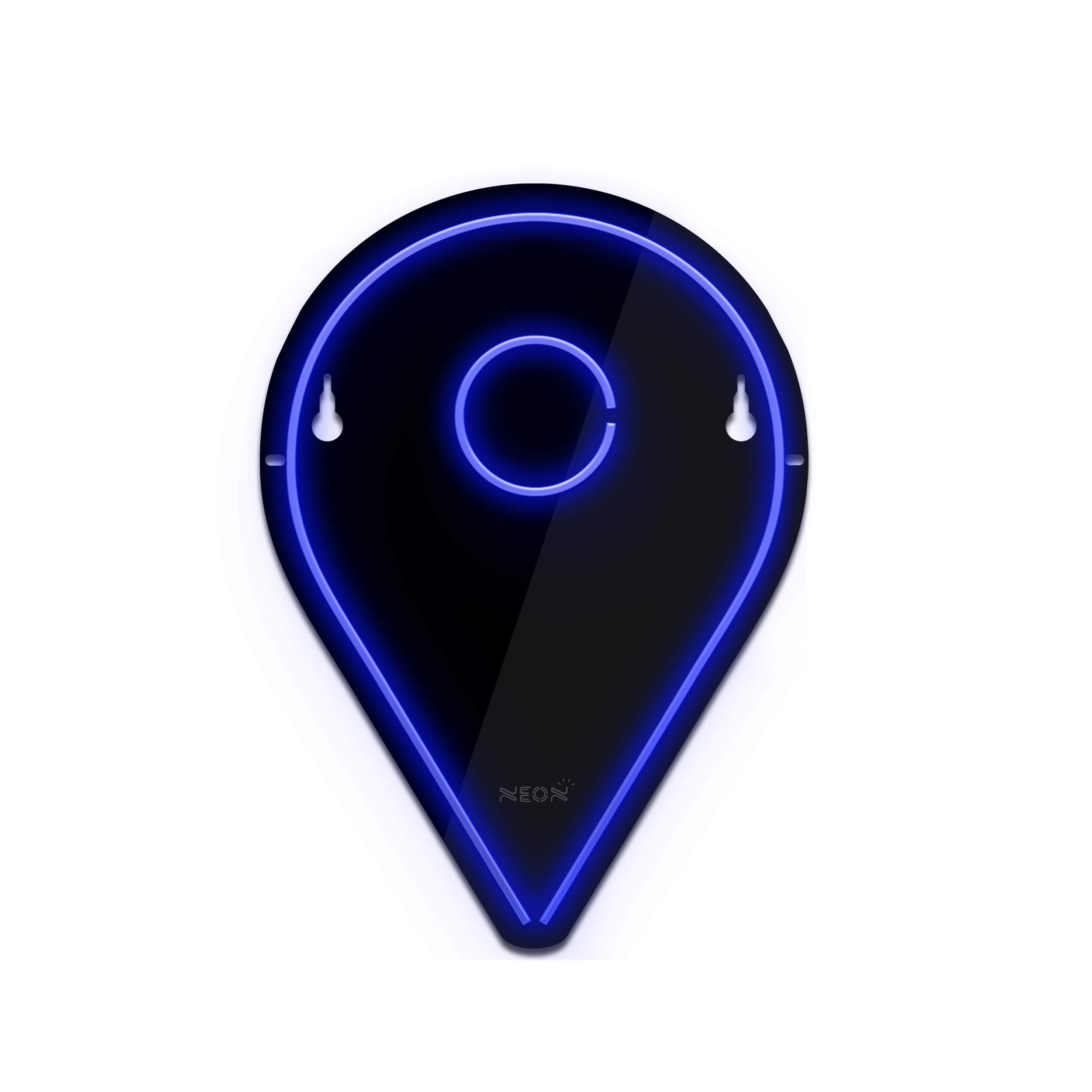 چراغ دیواری نئون دیزاین طرح Location-BL_BL