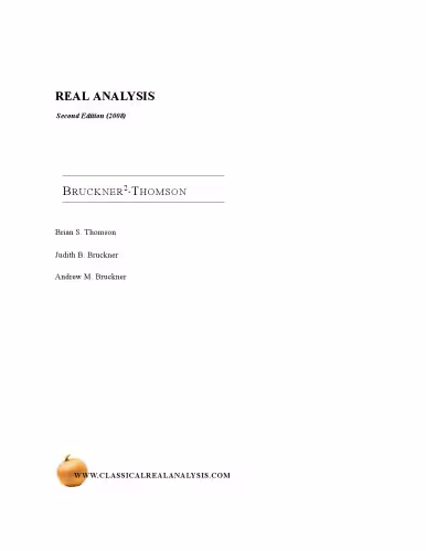 خرید و دانلود نسخه کامل کتاب Real Analysis