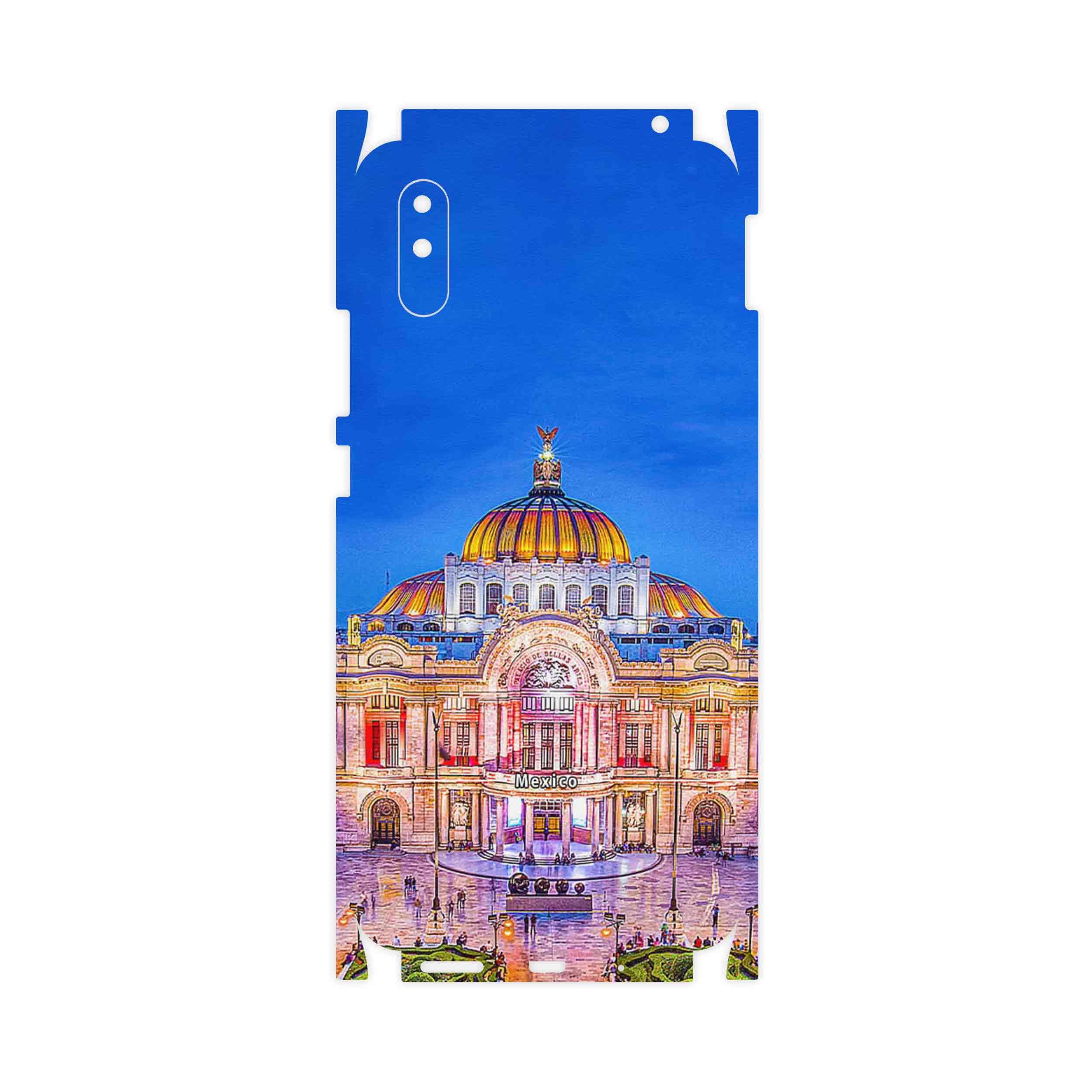 برچسب پوششی ماهوت مدل Mexico City-FullSkin مناسب برای گوشی موبایل شیائومی Redmi 9i Sport