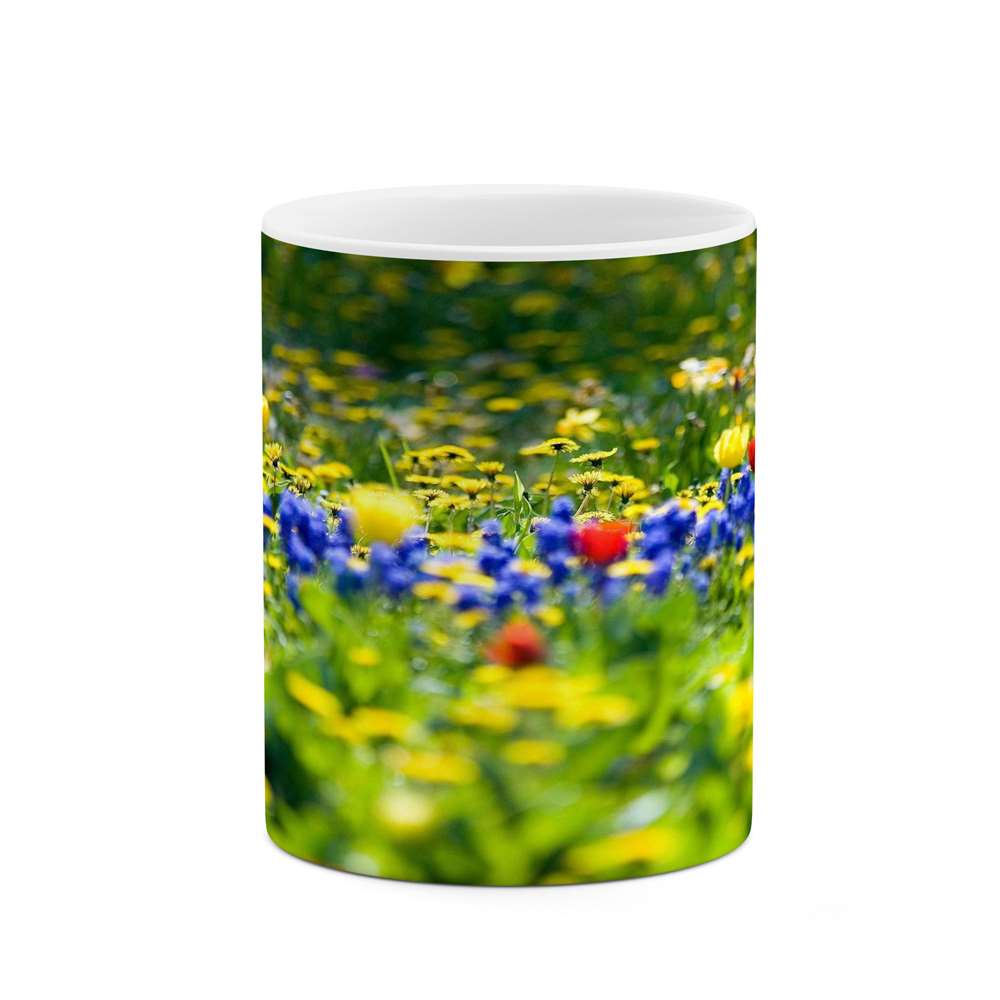 ماگ کاکتی طرح گل مدل mgs16103