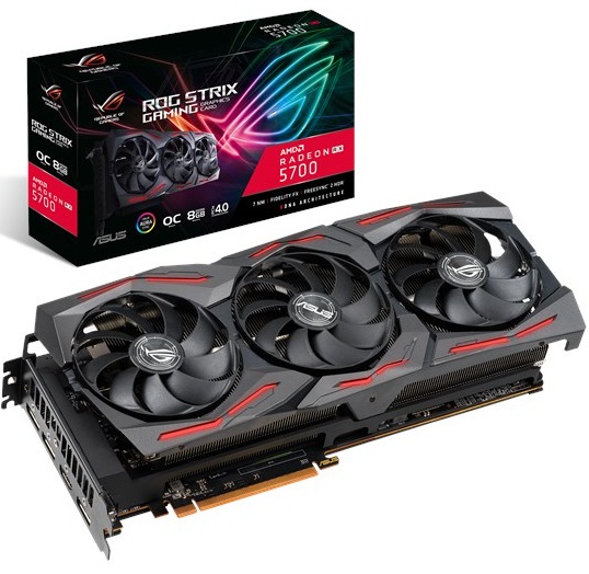 کارت گرافیک ایسوس مدلROG-STRIX-RX5700-O8G-GAMING  با حافظه 8 گیگابایت