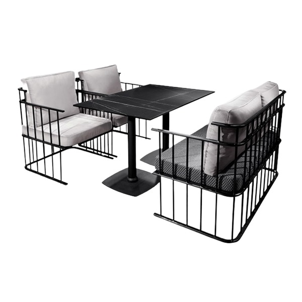 ست کاناپه رستورانی جهانتاب مدل لیرا