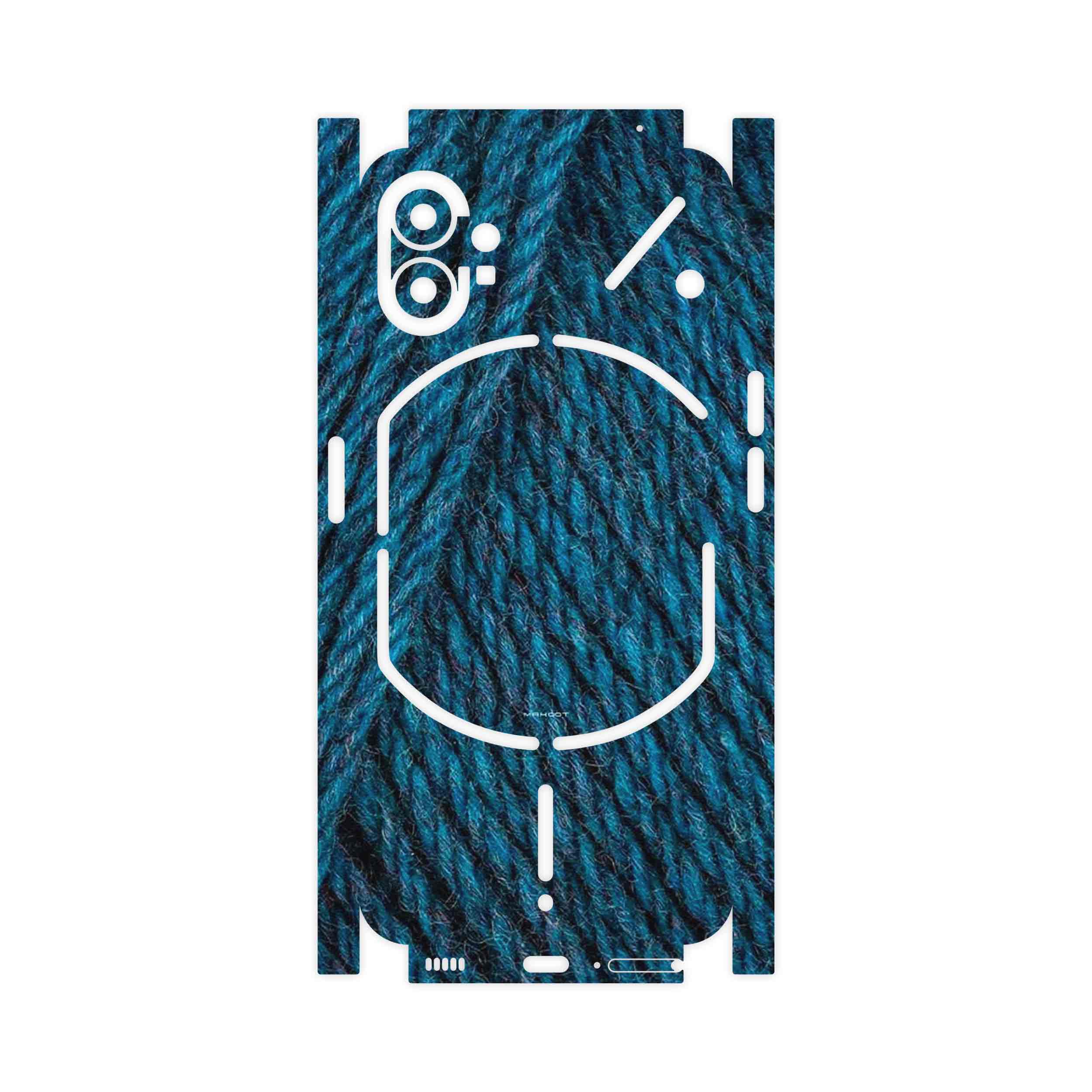 برچسب پوششی ماهوت مدل Fabric Texture 1-FullSkin مناسب برای گوشی موبایل ناتینگ Phone 1