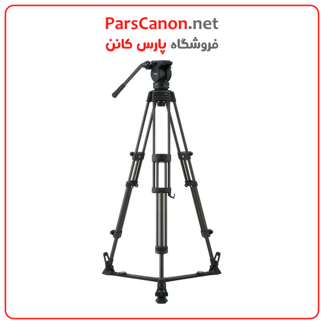 سه پایه فیلمبرداری لیبک مدل Libec LX5 Tripod With Pan and Tilt Fluid Head and Floor Spreader