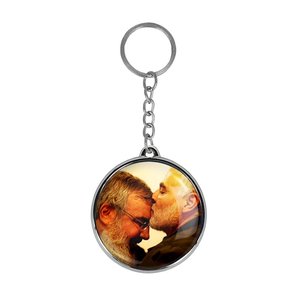 جاکلیدی خندالو طرح سردار قاسم سلیمانی مدل دوطرفه کد 26022604 