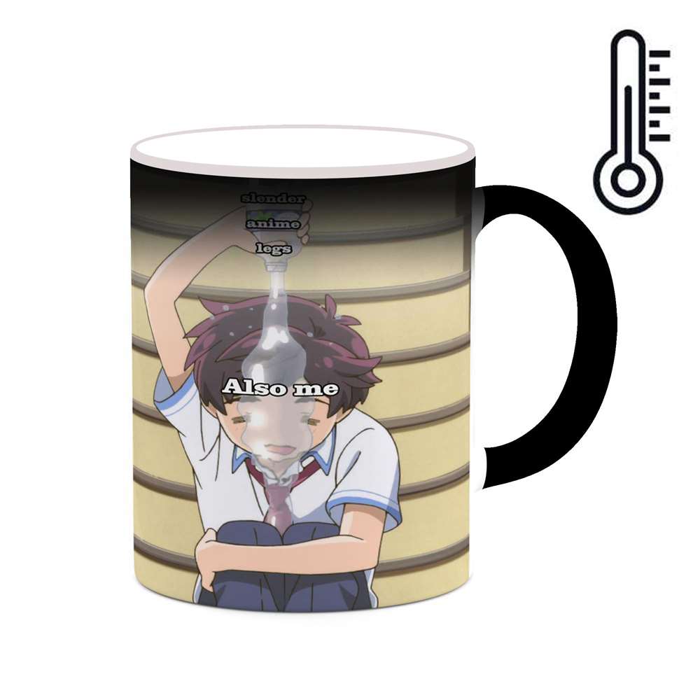 ماگ حرارتی کاکتی طرح انیمه مدل mgh21811