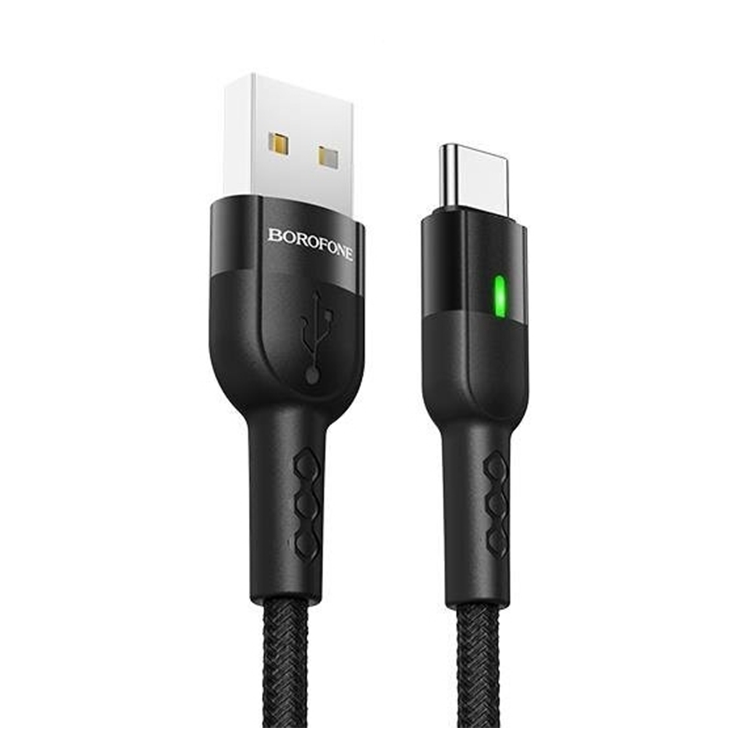 کابل تبدیل USB به USB-C بروفون مدل BU17 طول 1.2 متر