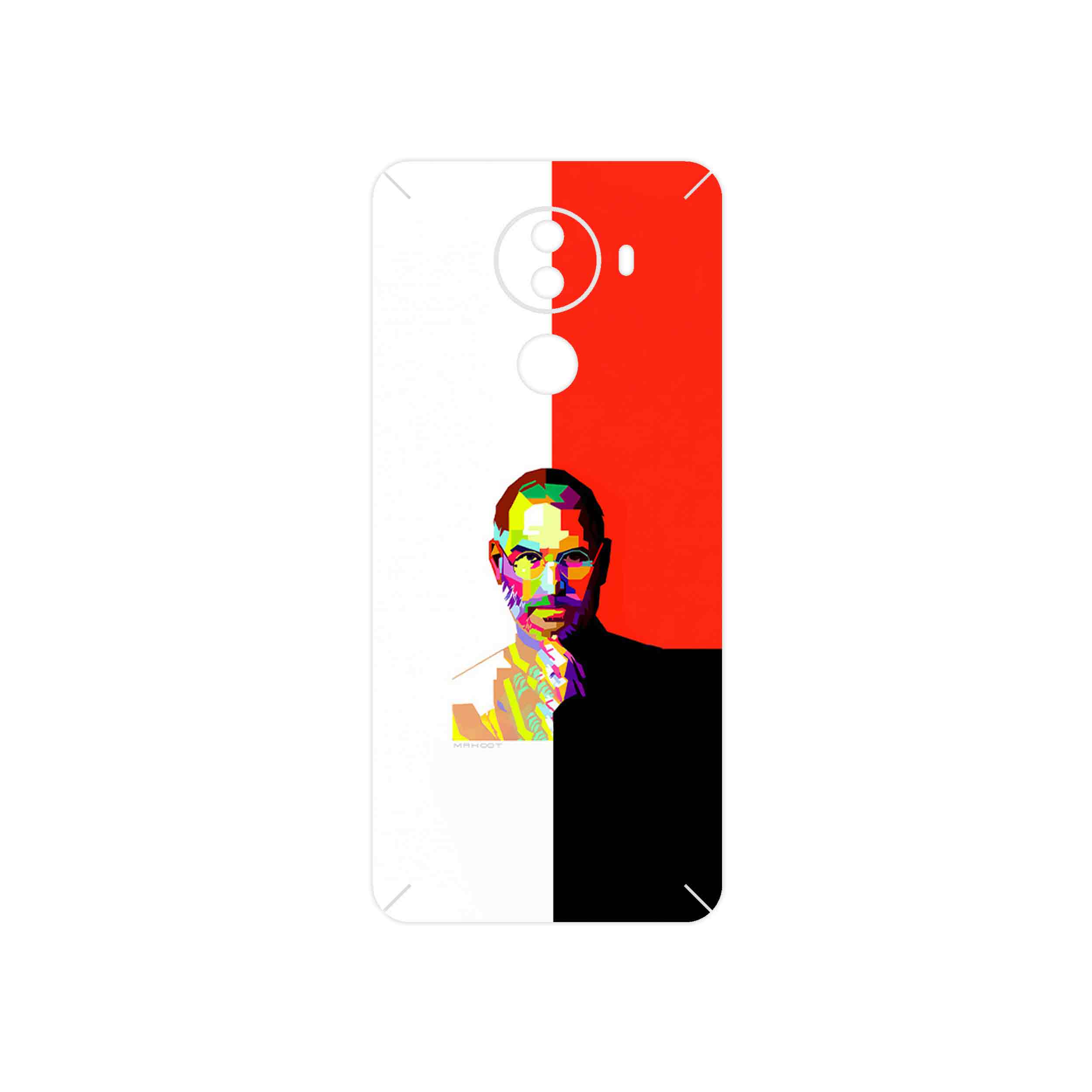برچسب پوششی ماهوت مدل 1 Collage of Steve Jobs مناسب برای گوشی موبایل جی ال ایکس M1