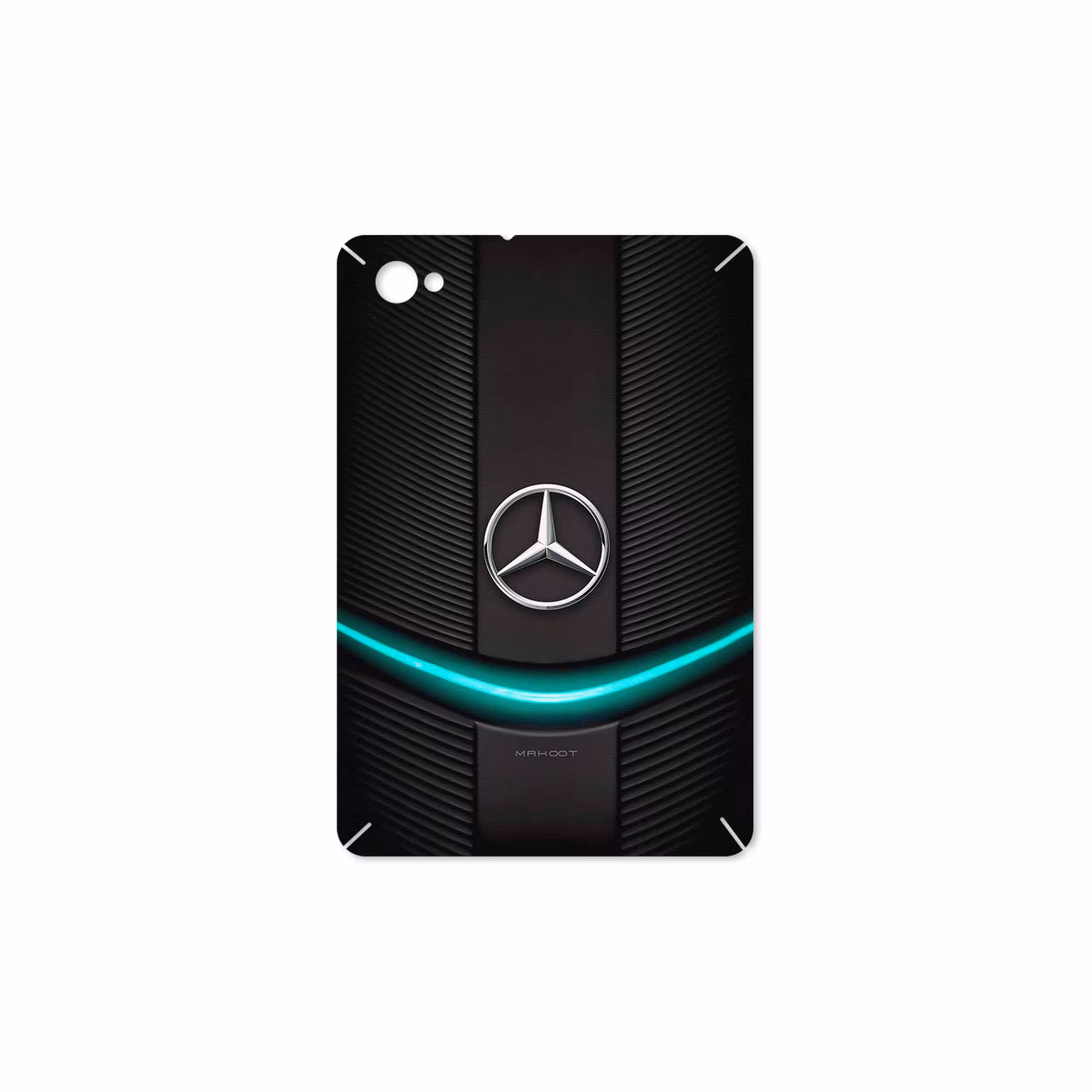 برچسب پوششی ماهوت مدل Mercedes-Benz مناسب برای تبلت سامسونگ Galaxy Tab 7.7 2011 P6800