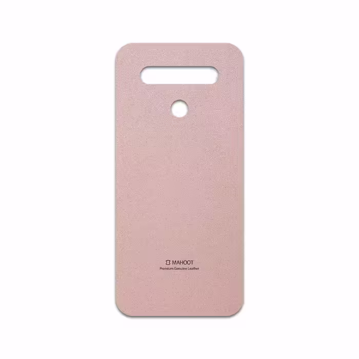 برچسب پوششی ماهوت مدل Rose Gold Leather مناسب برای گوشی موبایل ال جی K41s