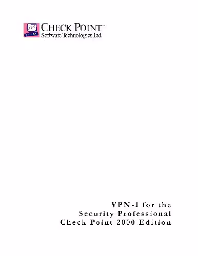 خرید و دانلود نسخه کامل کتاب Check Point 2000 VPN-1 for the Security Professional