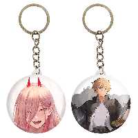 جاکلیدی خندالو مدل دنجی و پاور انیمه مرد اره ای کد 1786017856 مجموعه 2 عددی