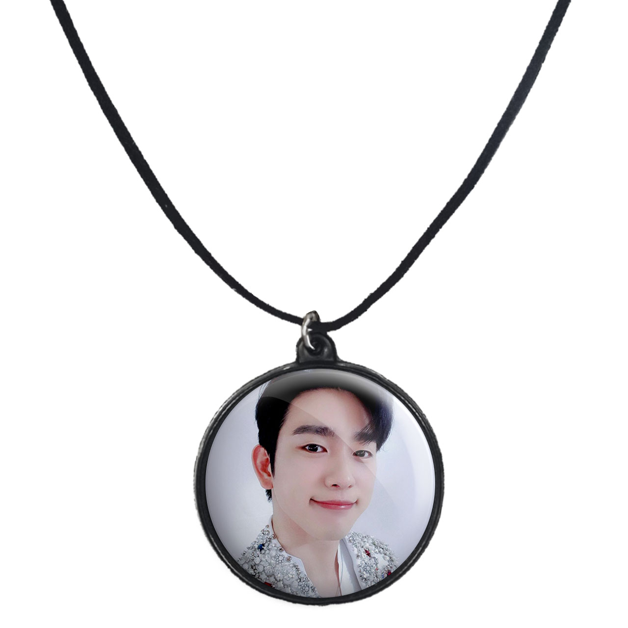 گردنبند پرمانه طرح GOT7 کد pmb.19132 مدل دو طرفه