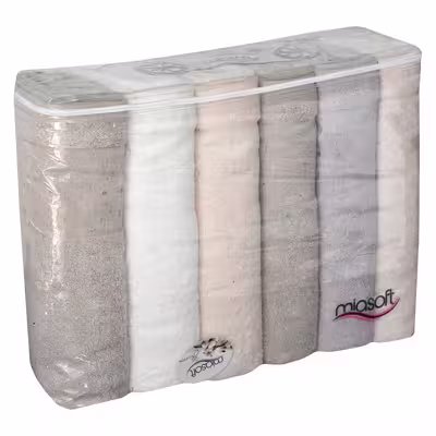 حوله حمام میاسافت مدل M-95340 سایز 70x140 سانتی متر