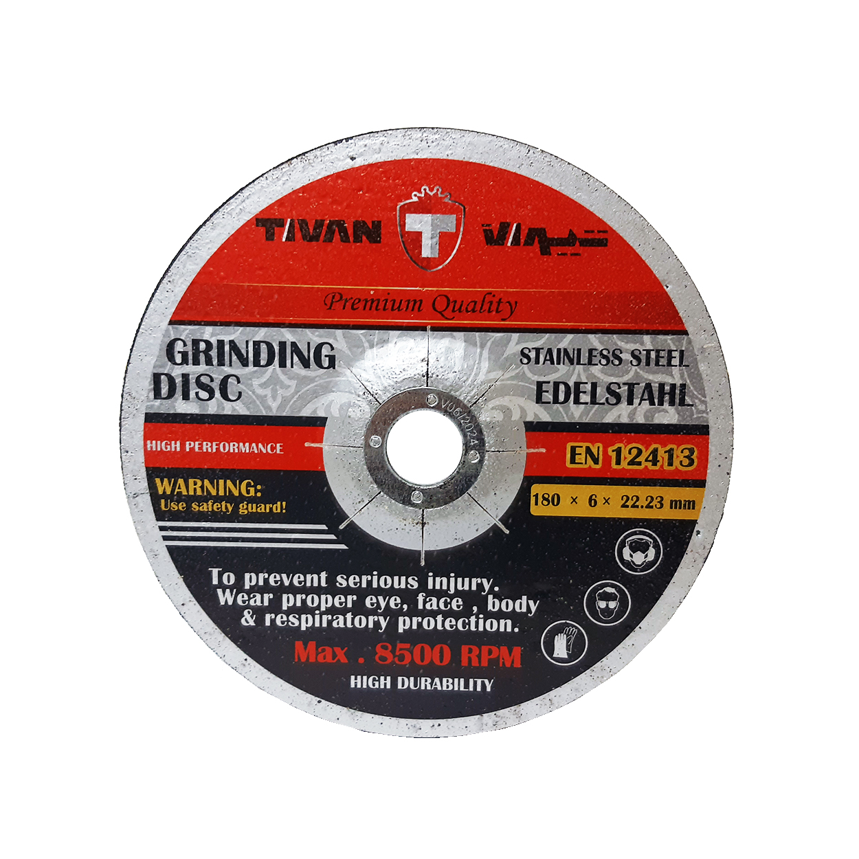 صفحه برش آهن تیوان مدل HT - 00180x6