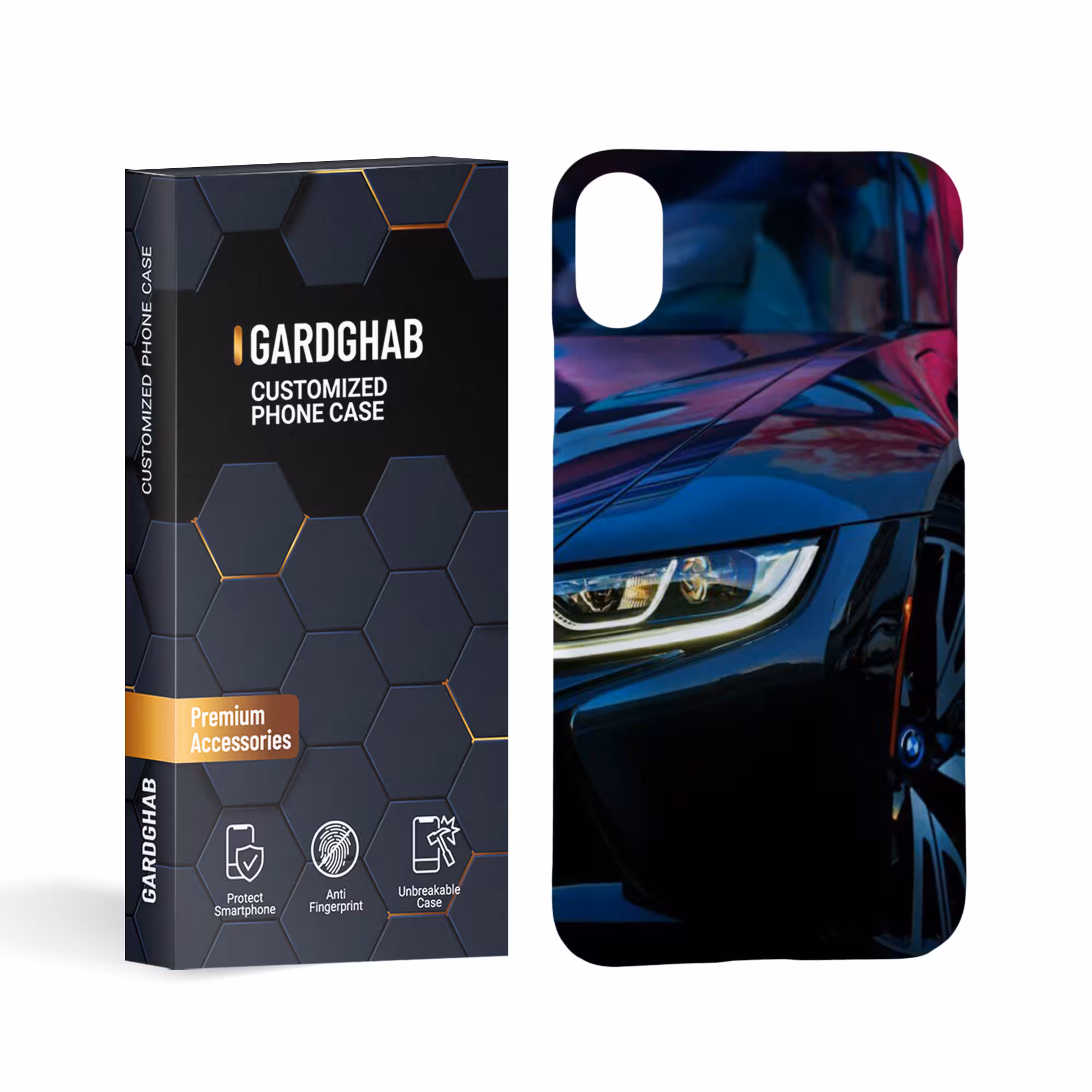 کاور گارد قاب مدل پسرانه مناسب برای گوشی موبایل اپل iphone x xs