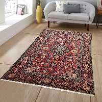 فرش  قدیمی  دستبافت دو متری مدل MG96