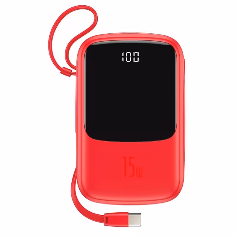 پاور بانک 10000 باسئوس Baseus PPQD-A Qpow 15W   کابل Type-C
