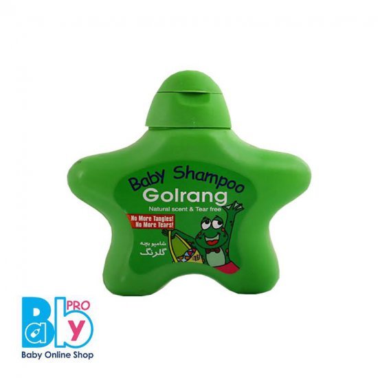شامپو بچه ستاره ای 210 گرمی سبز Golrang