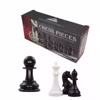 مهره شطرنج PVC فدراسیونی Chess Pieces