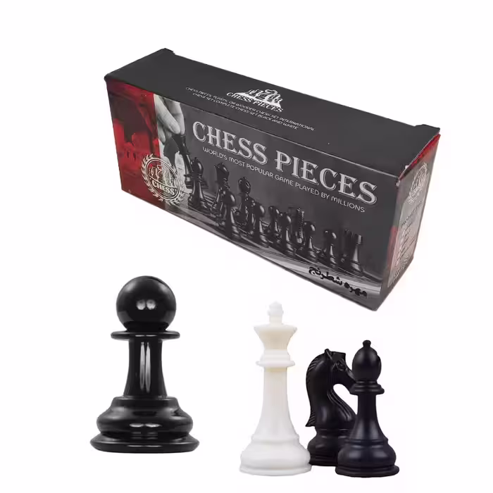 مهره شطرنج PVC فدراسیونی Chess Pieces