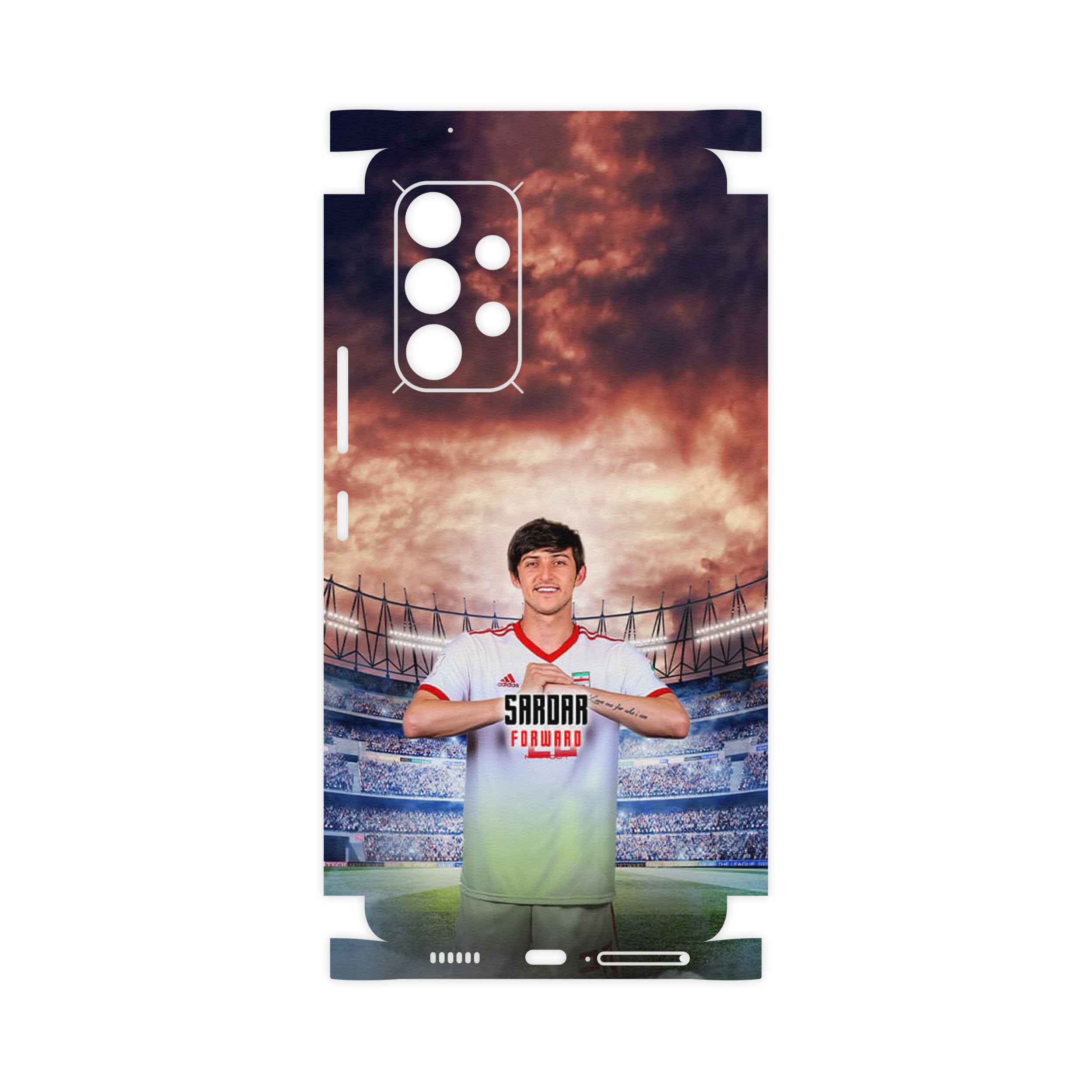 برچسب پوششی ماهوت مدل Sardar Azmoun-FullSkin مناسب برای گوشی موبایل سامسونگ Galaxy A53 5G