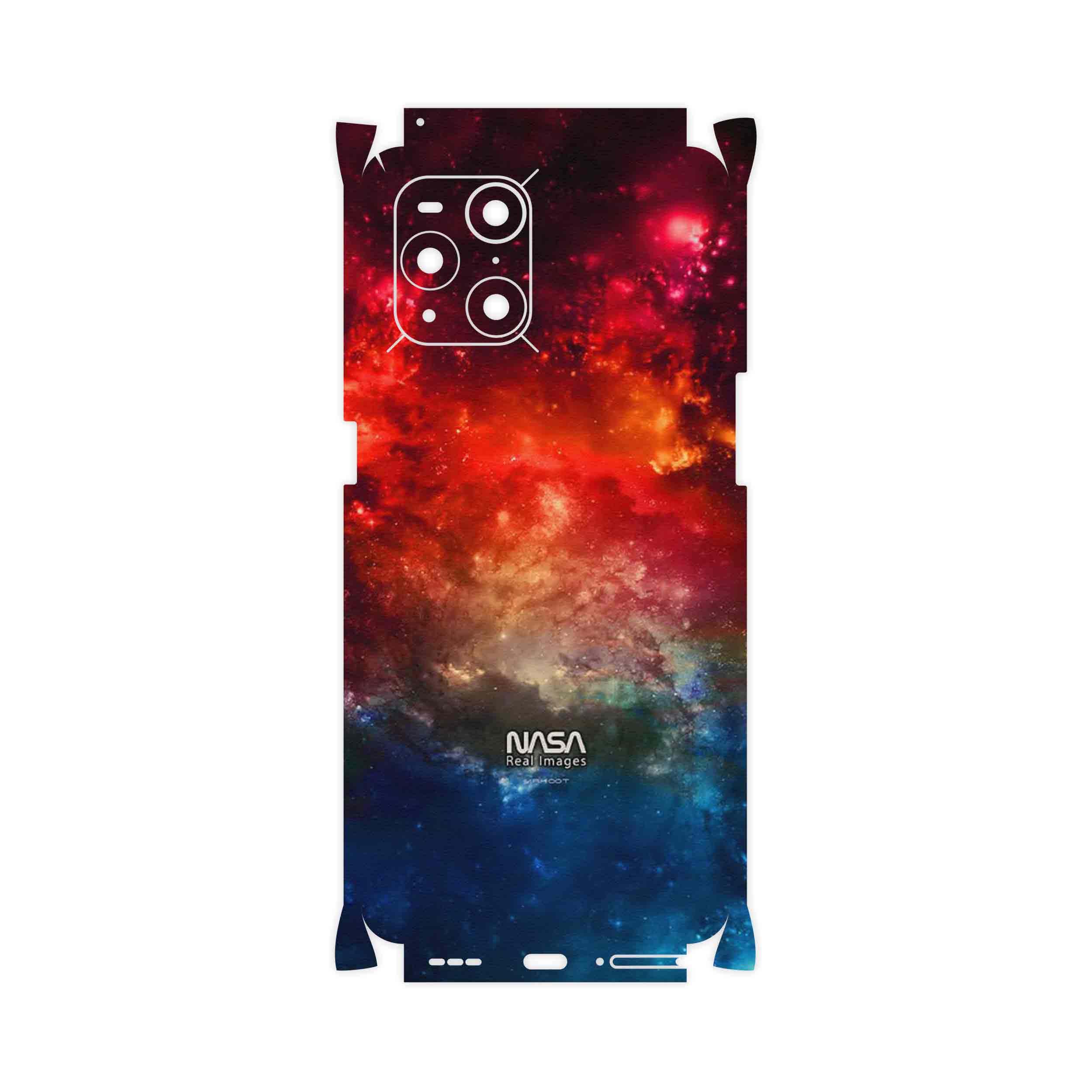 برچسب پوششی ماهوت مدل Universe b NASA 8-FullSkin مناسب برای گوشی موبایل اپو Find X3 Pro