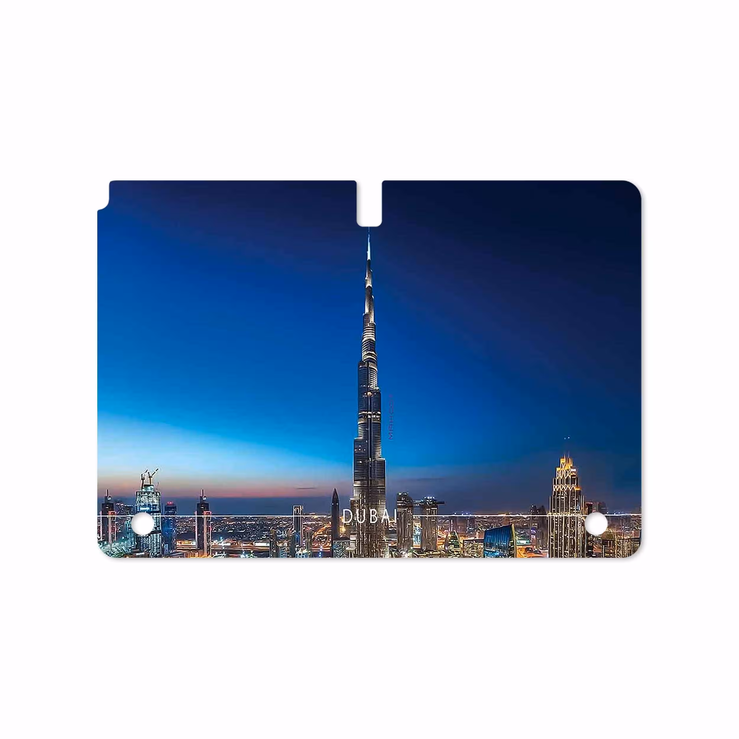 برچسب پوششی ماهوت مدل Dubai City مناسب برای تبلت سامسونگ Galaxy Note 10.1 2012 N8010