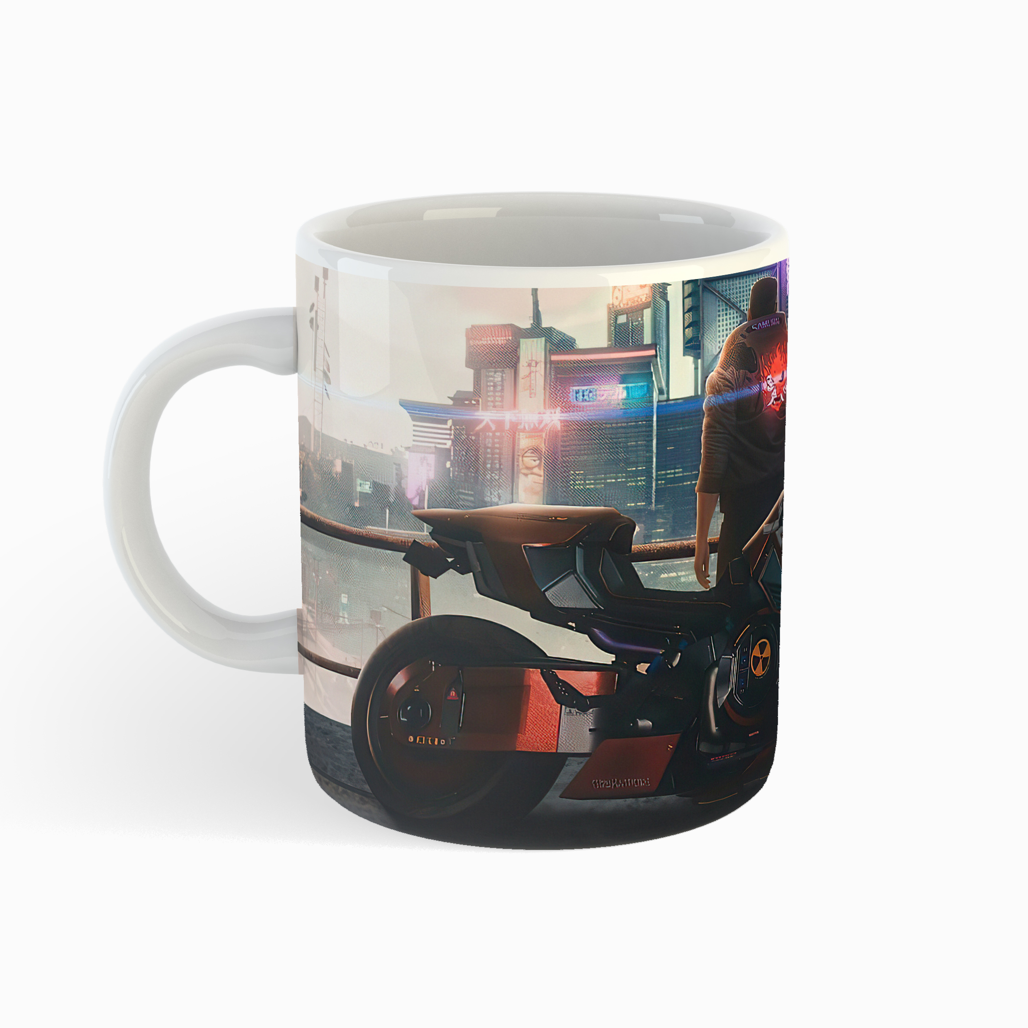 ماگ طرح بازی Cyberpunk مدل ps5 کد 01