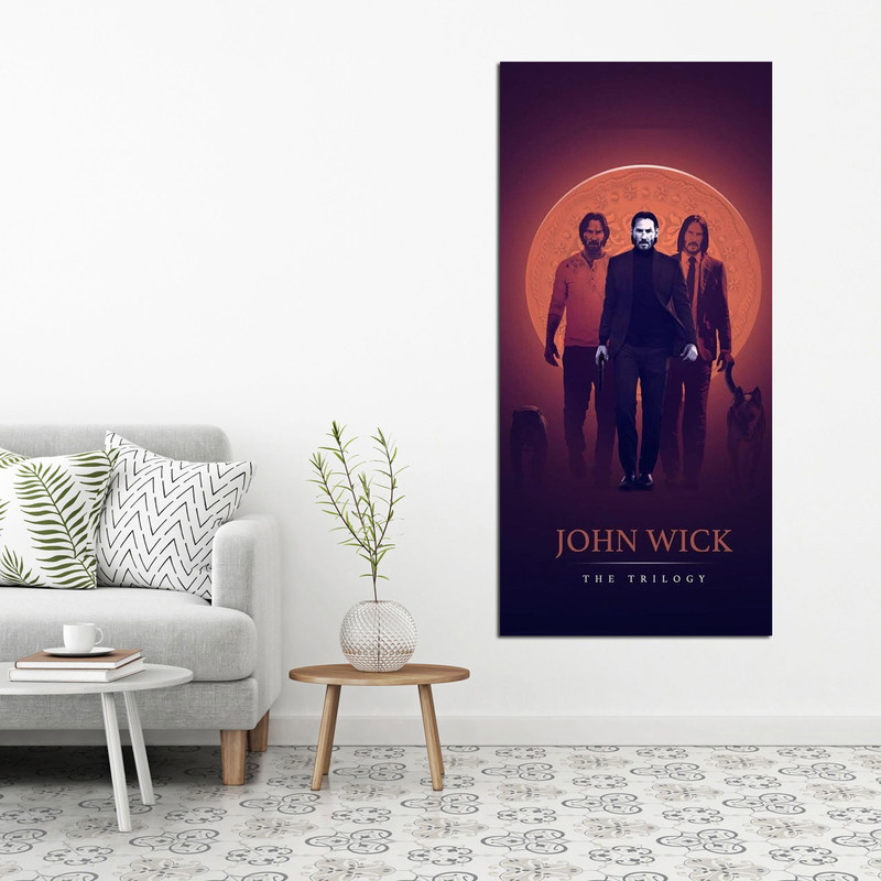 تابلو شاسی مدل جان ویک پخش 4 کد 6 | دنیای قاب