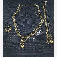 سرویس کارتیر دوبل استیل دولاین رنگ ثابت ضدحساسیت 