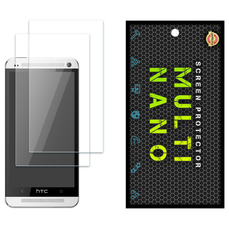 محافظ صفحه نمایش مولتی نانو مدل X-S2N مناسب برای گوشی موبایل اچ تی سی One M7 بسته دو عددی | کالا برتری