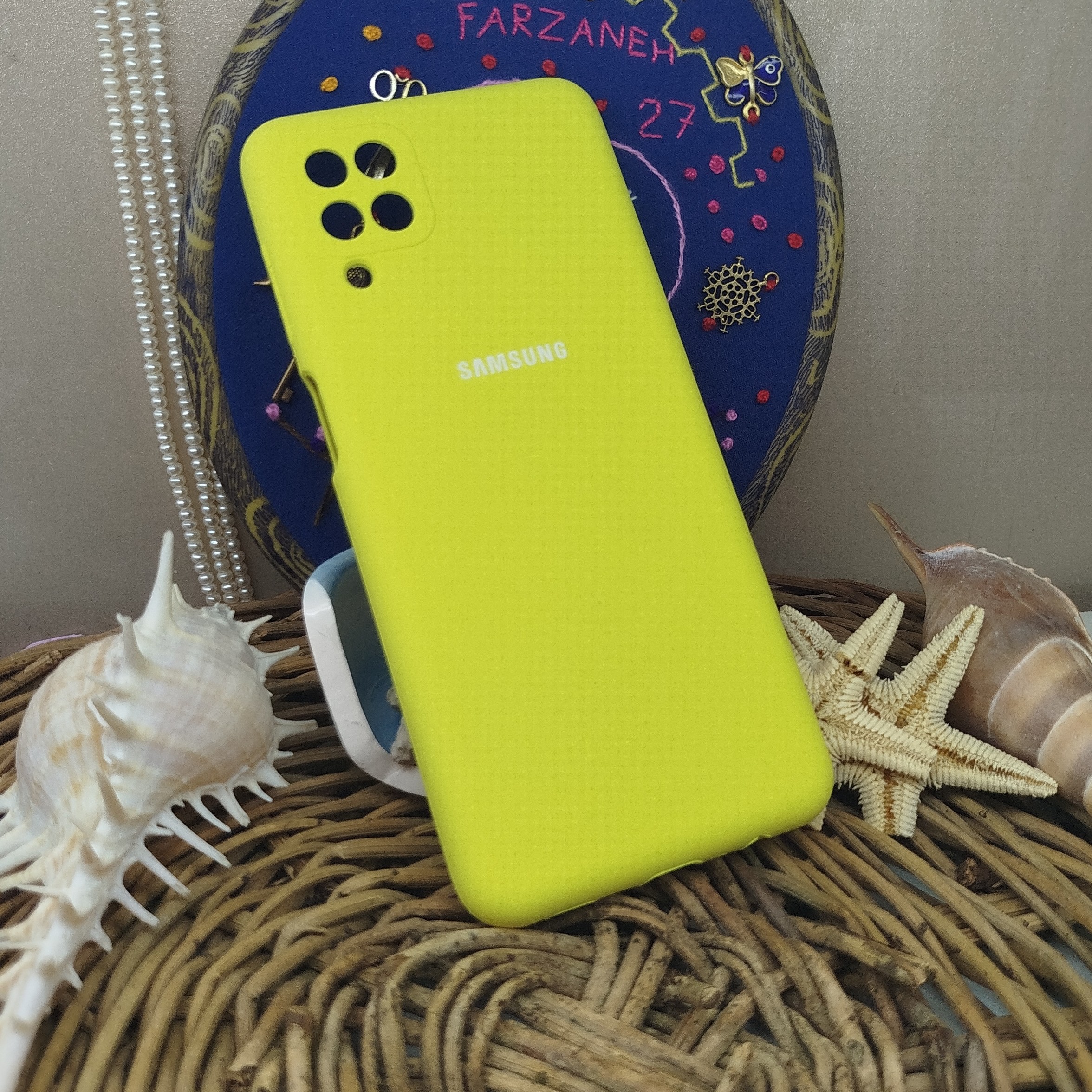 کاور گوشی  سامسونگ a12 جنس سیلیکونی کیفیت عالی 