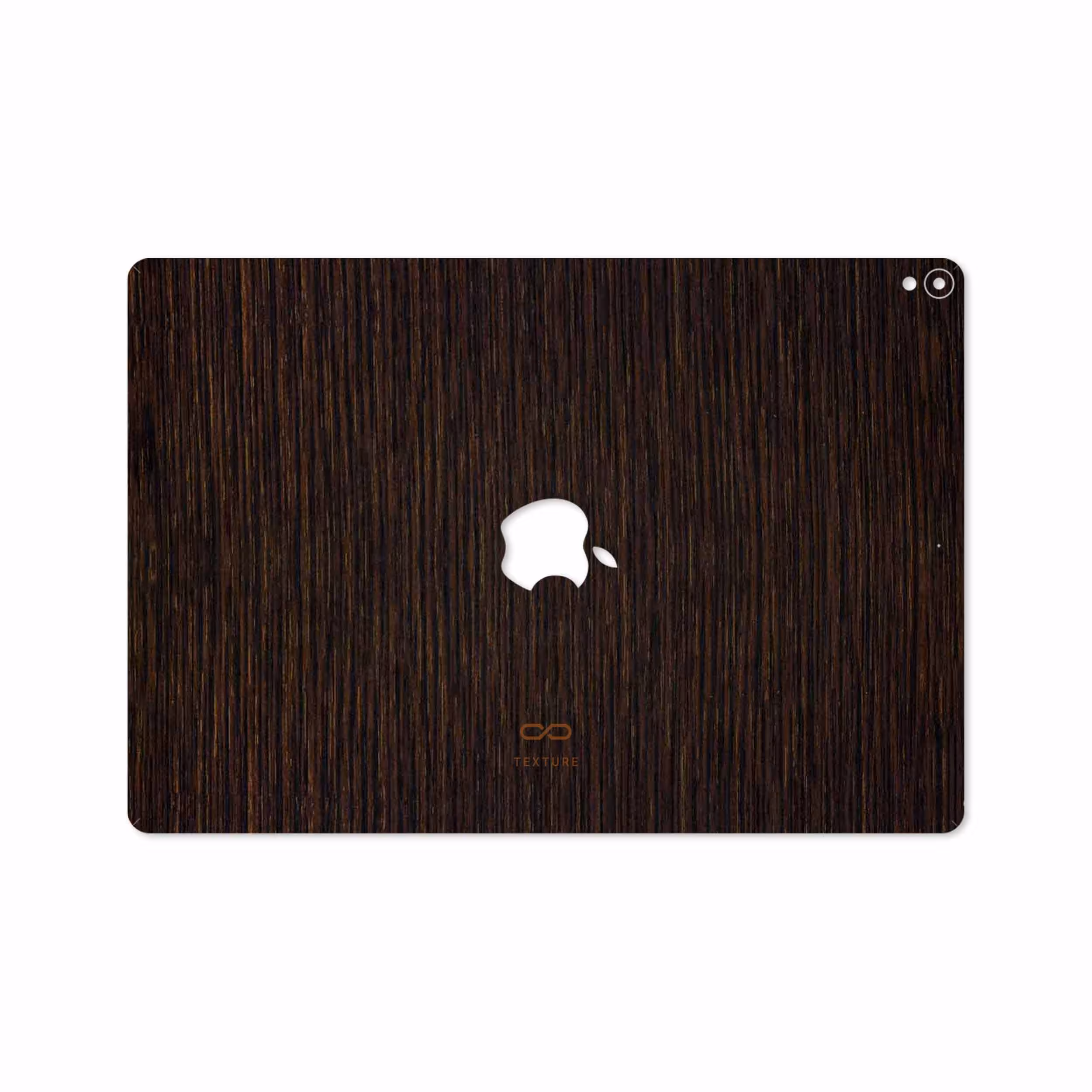برچسب پوششی ماهوت مدل Dark-Gold-Stripes-Wood مناسب برای تبلت اپل iPad Pro 10.5 2017 A1701