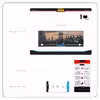 برچسب پوششی ماهوت مدل London City مناسب برای تبلت سامسونگ Galaxy Tab S 10.5 2014 T805