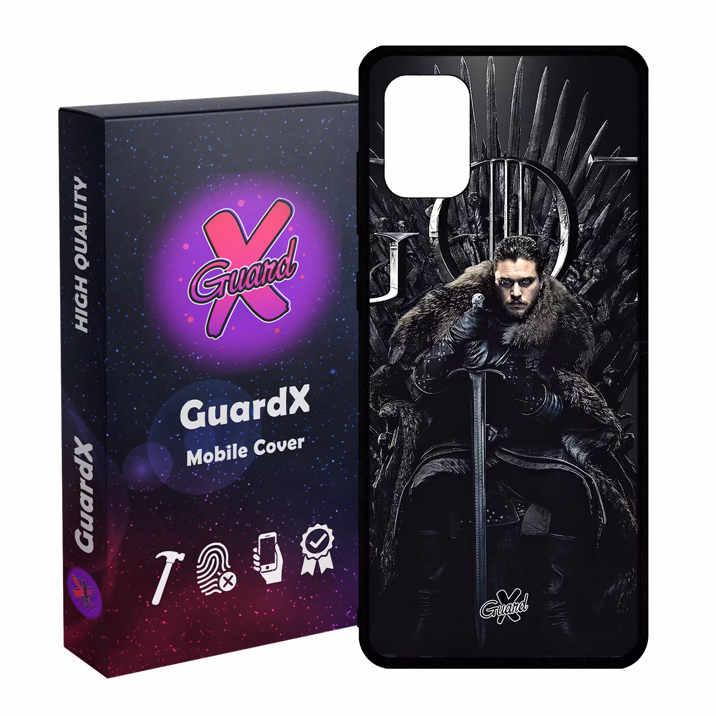 کاور گارد ایکس طرح Jon Snow مدل Glass10416 مناسب برای گوشی موبایل سامسونگ Galaxy A31