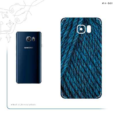 برچسب پوششی ماهوت مدل Fabric Texture 1 مناسب برای گوشی موبایل سامسونگ Galaxy Note 5