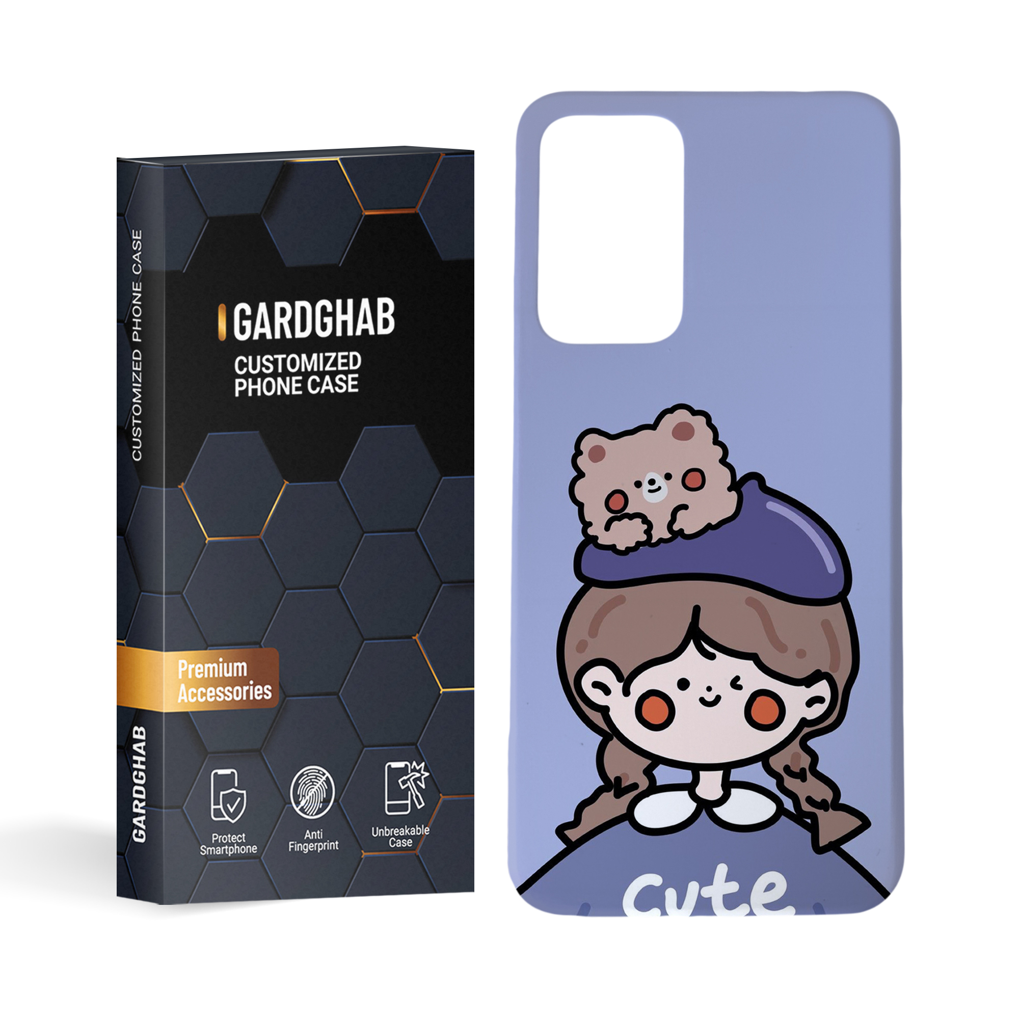  کاور گارد قاب مدل دخترانه مناسب برای گوشی موبایل شیائومی redmi note 11 pro 5g