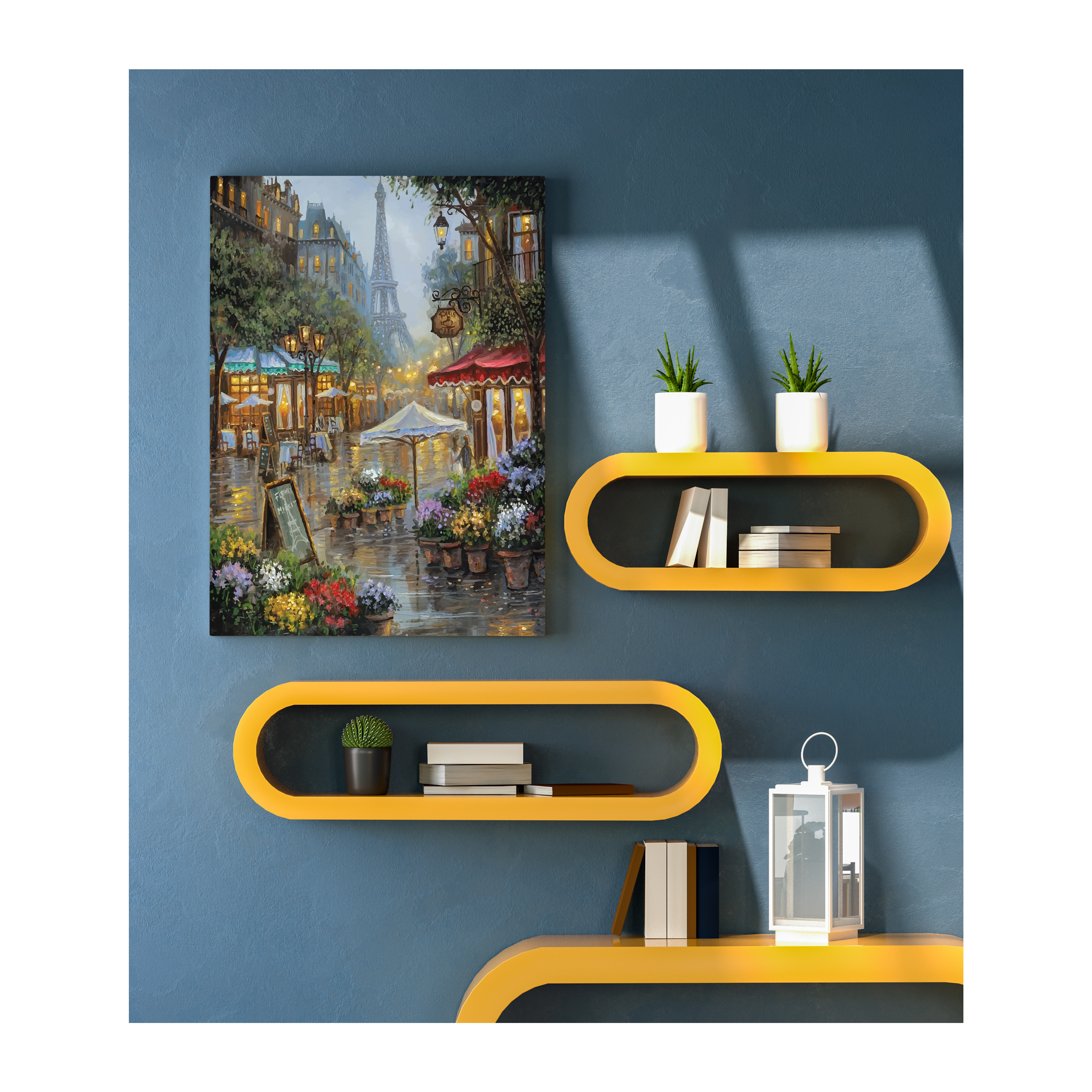 تابلو شاسی مدل نقاشی برج ایفل