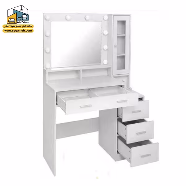 میز آرایش لامپ دار DMP261