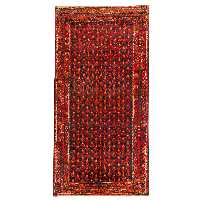 فرش دستبافت دو و نیم متری مدل نقشه بلوچ  کد 33.1857